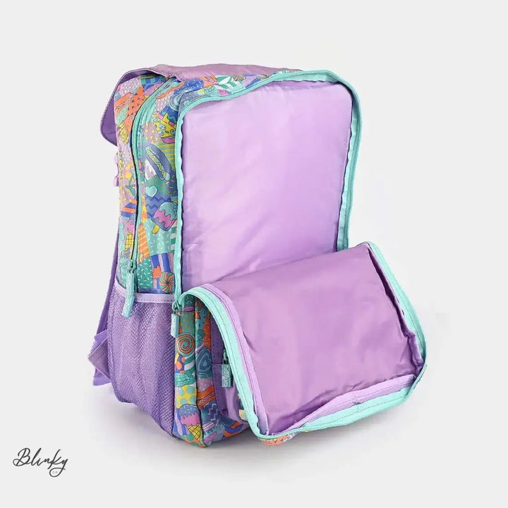 Buy Original Purple Sweets Foldover Backpack Online – Blinky Co