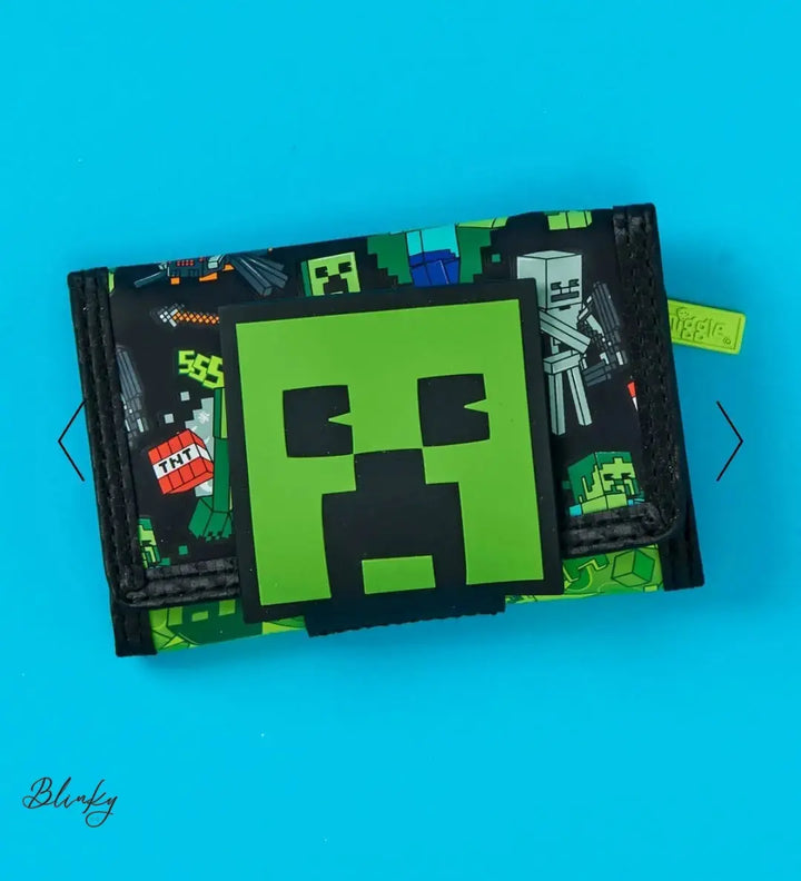 Authentic Minecraft Wallet for Gamers – Blinky Co
