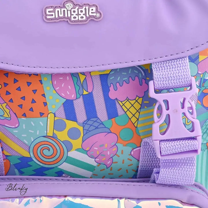 Buy Original Purple Sweets Foldover Backpack Online – Blinky Co